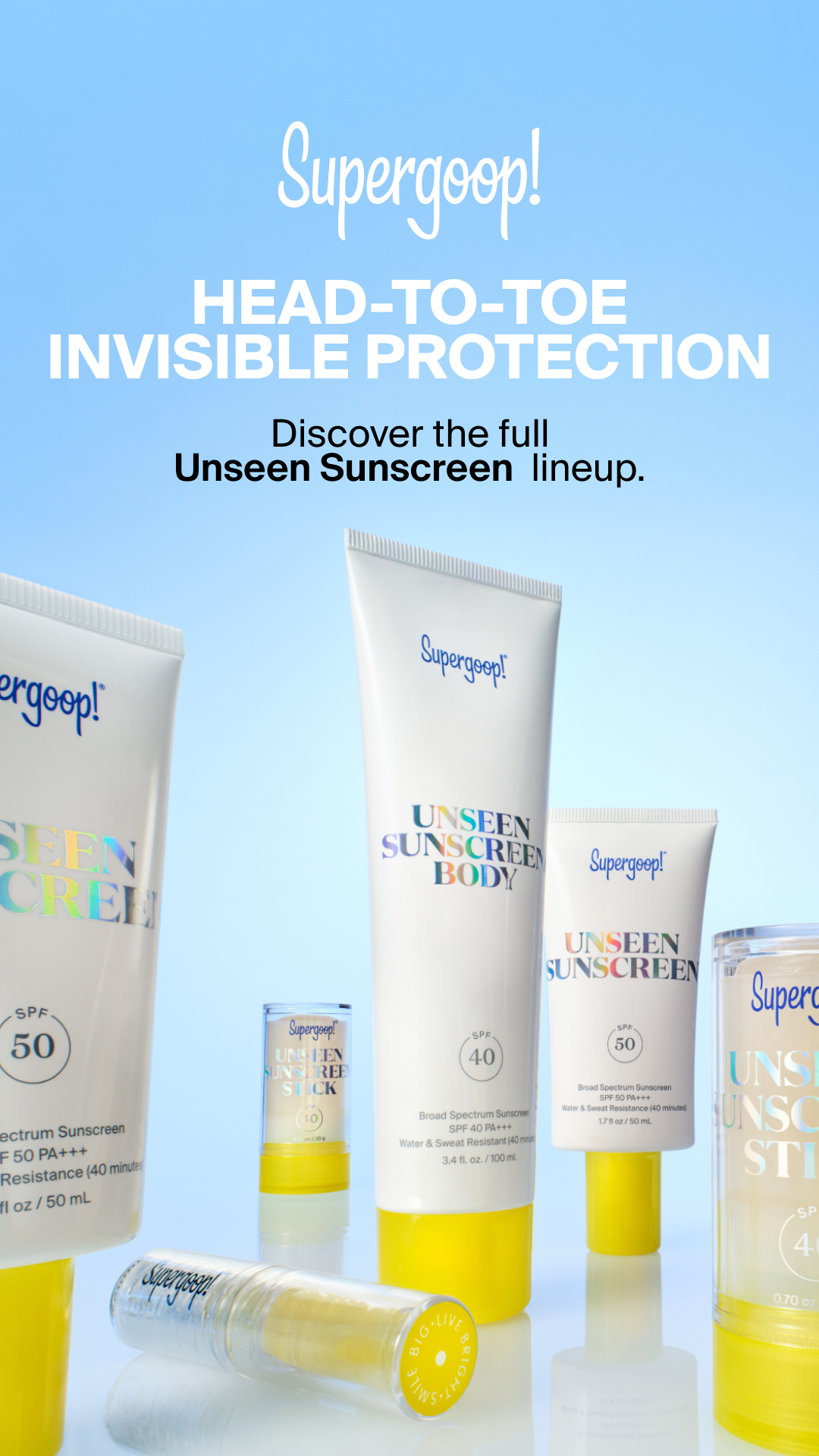 Supergoop Facebook ad