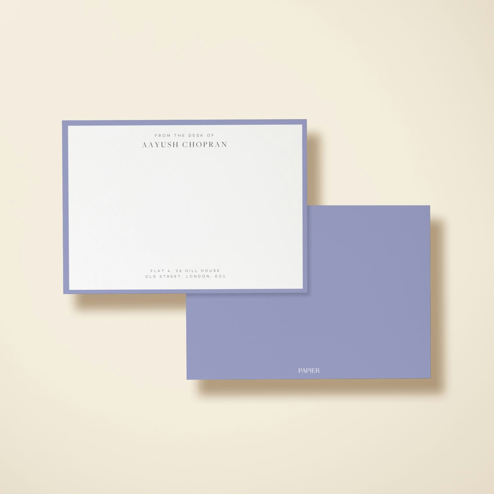 Papier Facebook ad