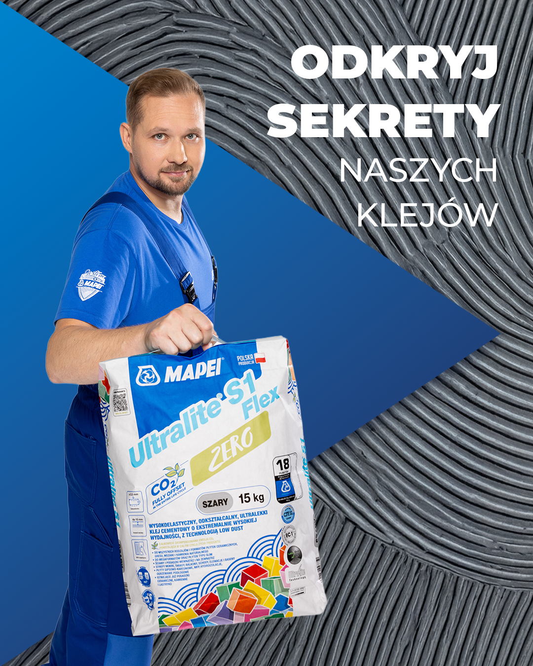 MAPEI Polska Facebook ad: Dlaczego warto wybrać nasze kleje