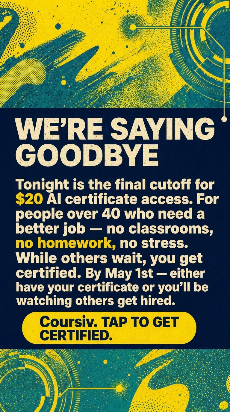 AI Simplified Facebook ad