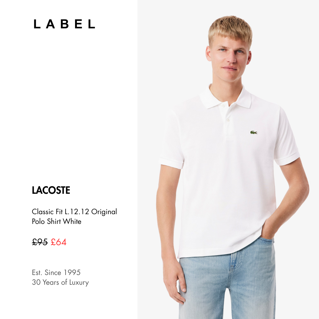 LABEL Facebook ad: Lacoste Has Arrived at Label