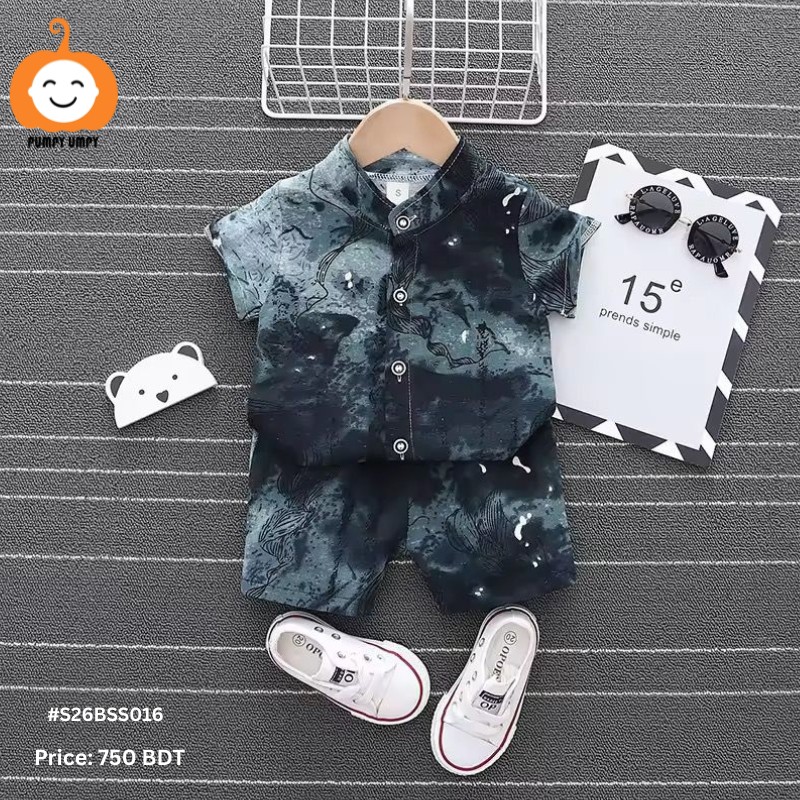 Pumpy umpy Facebook ad: Boy's Shirt Set