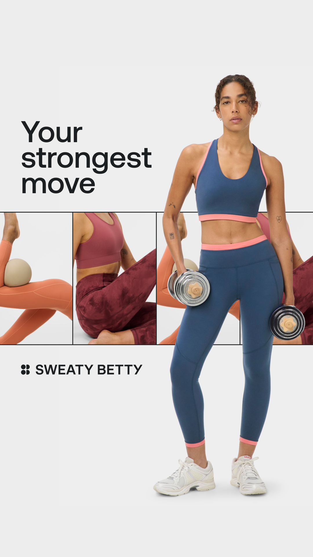 Sweaty Betty Facebook ad