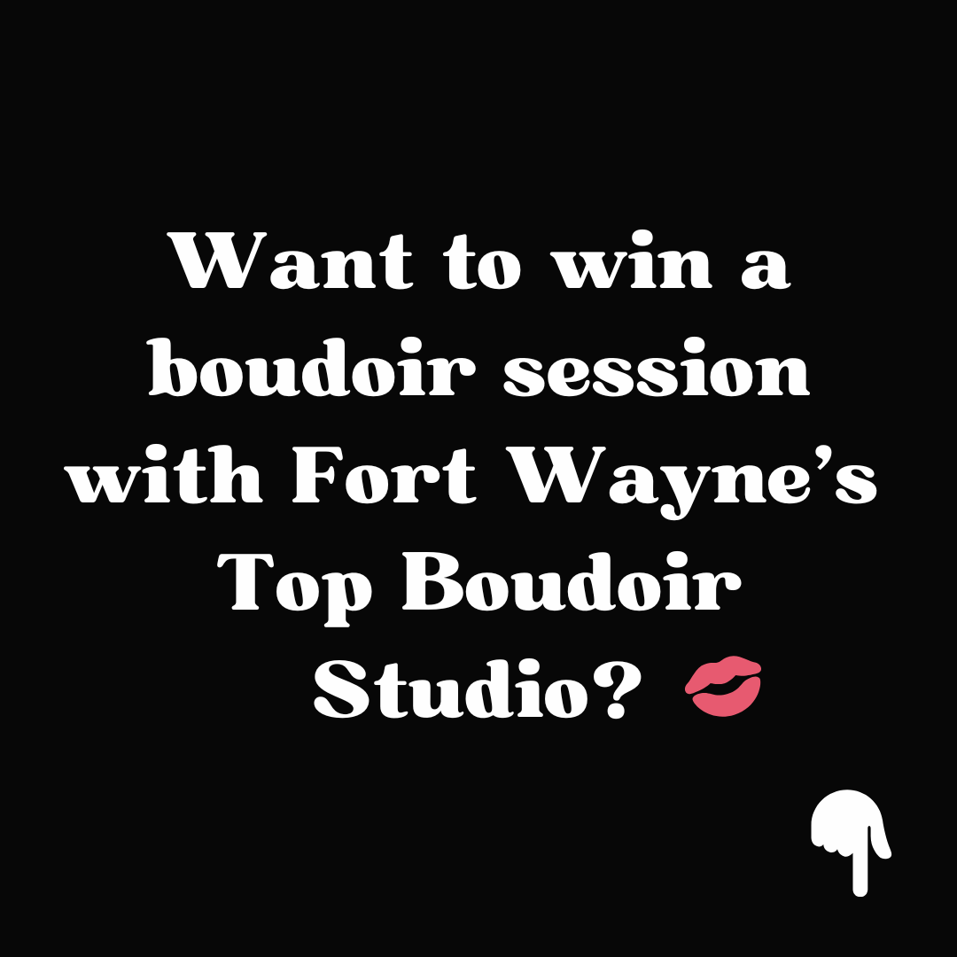 The Intimate Story Facebook ad: Win a Boudoir Session