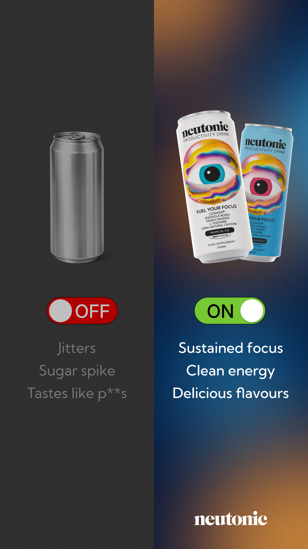Neutonic Facebook ad