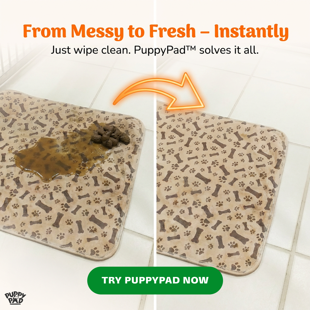 PuppyPad Facebook ad