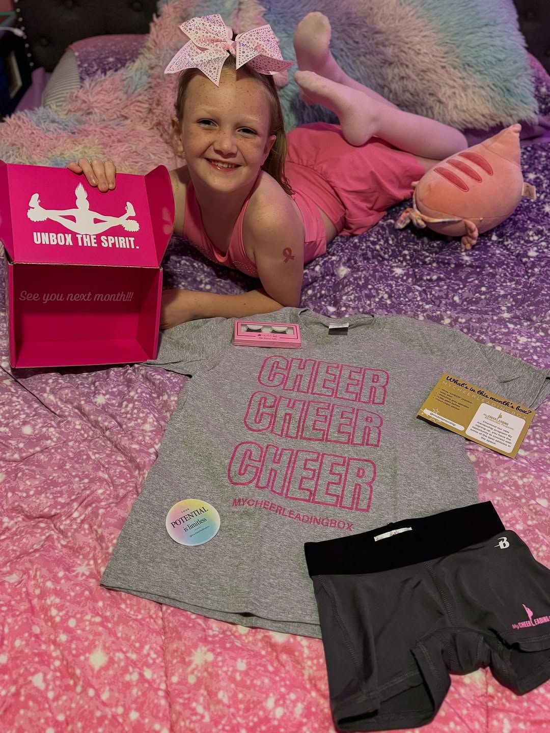 My Cheerleading Box Facebook ad