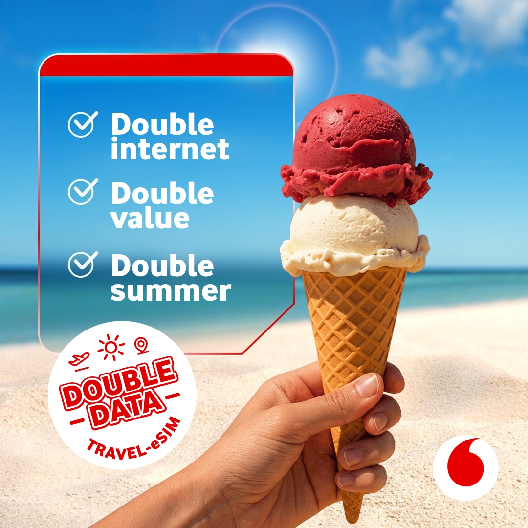 Vodafone Travel eSIM Facebook ad