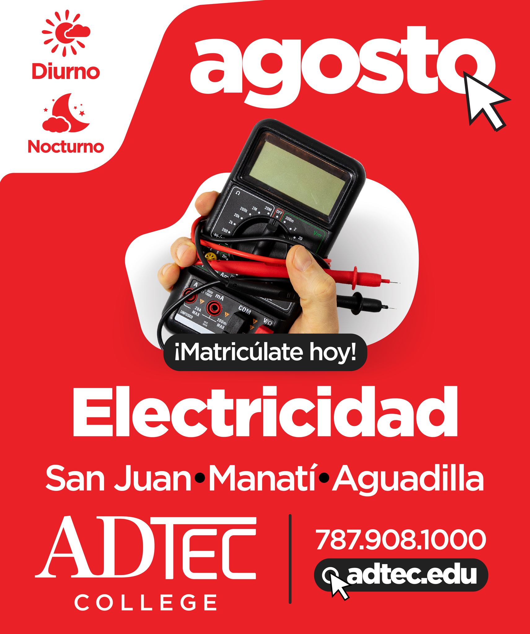 Adtec College Facebook ad