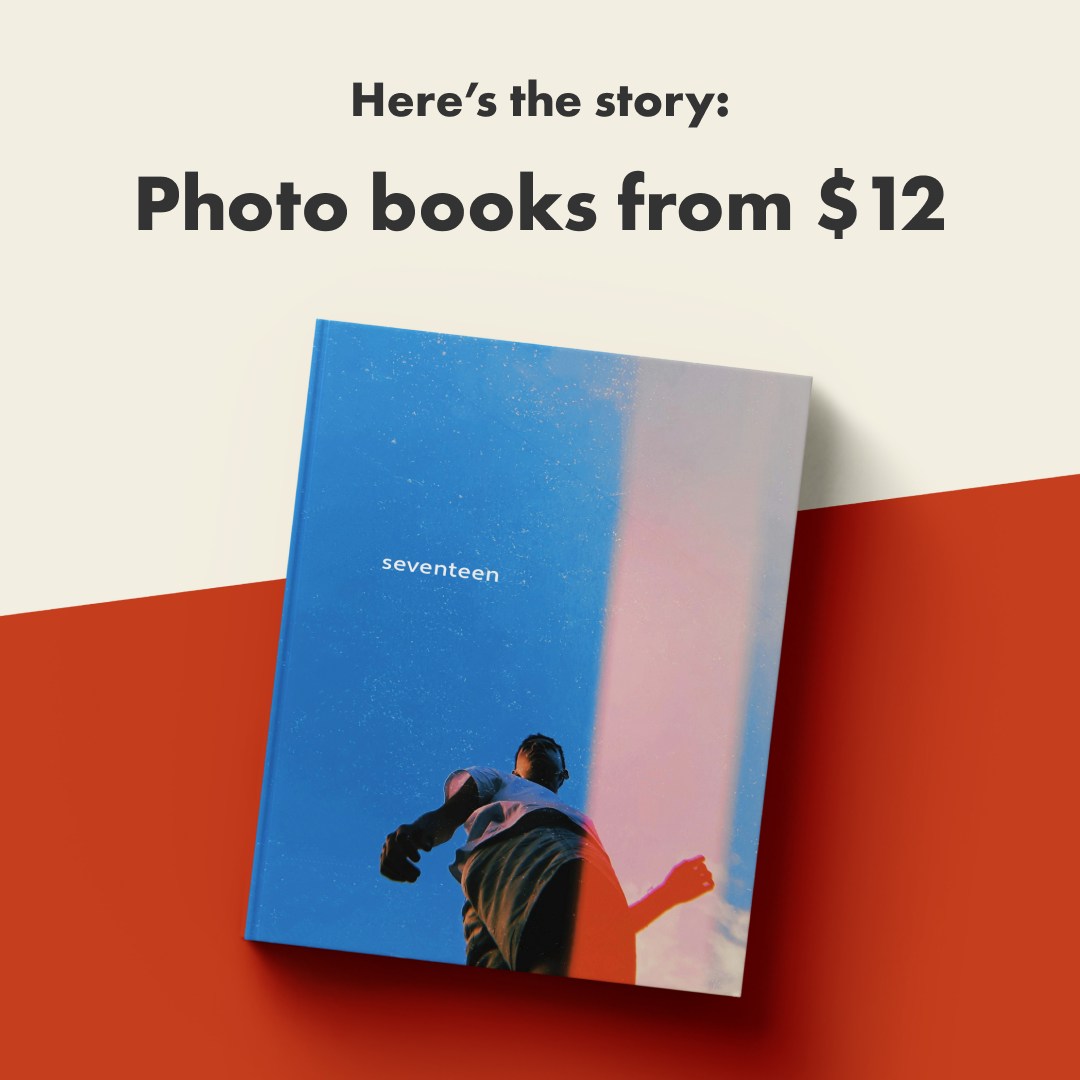 Blurb Books Facebook ad