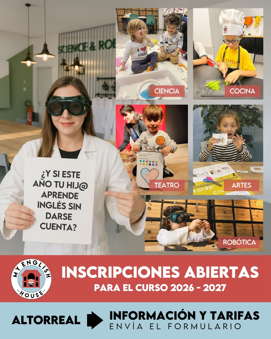 My English House Academy Facebook ad