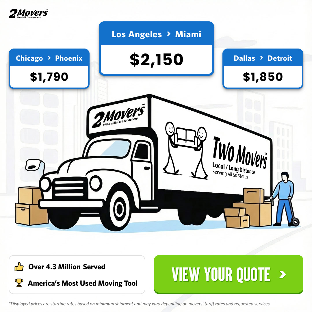 Two Movers Facebook ad