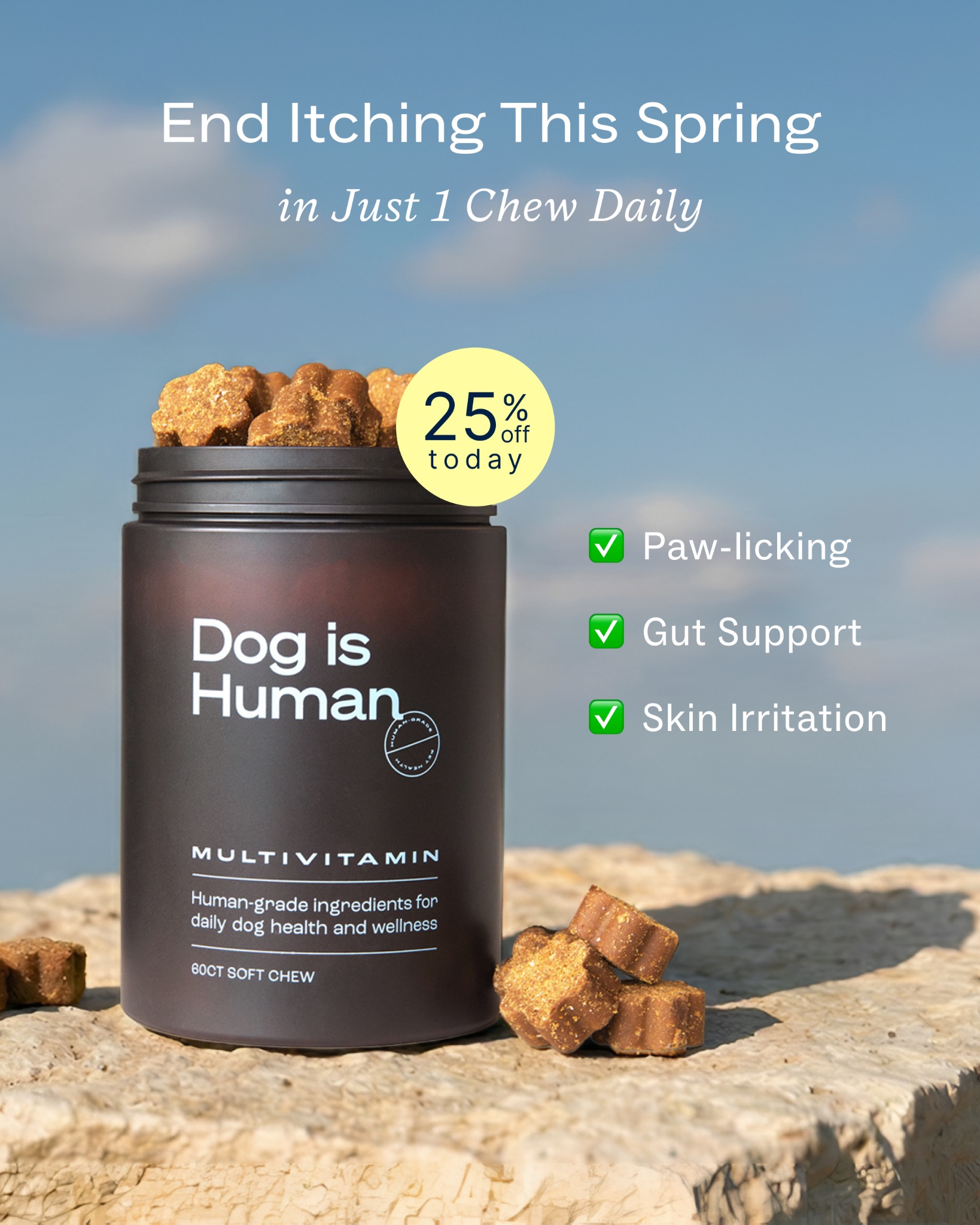 Dog is Human Facebook ad