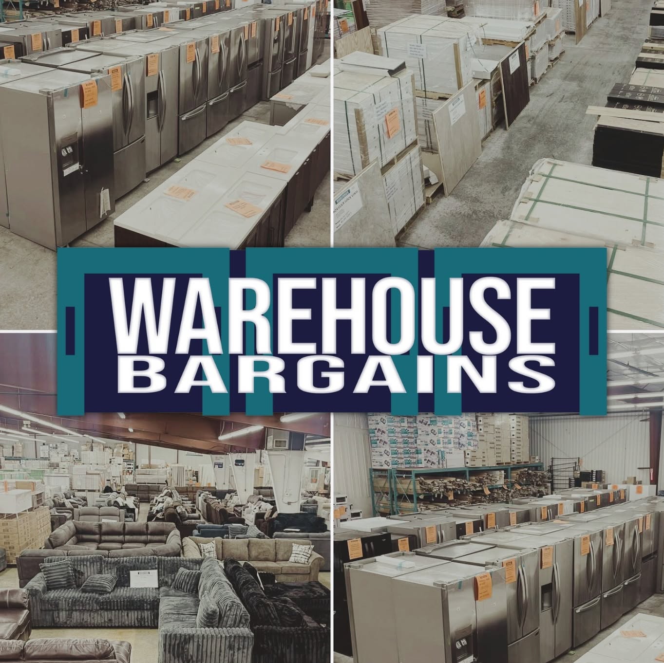 Quincy Warehouse Bargains Facebook ad