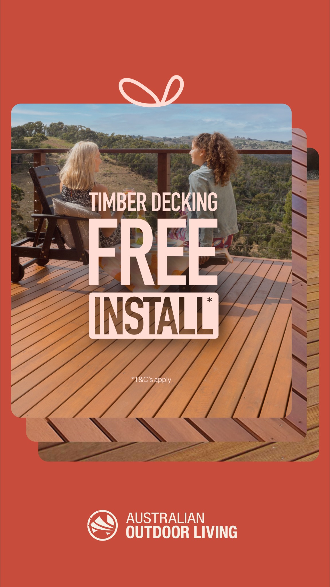 Australian Outdoor Living Facebook ad: 4.3 From 3200+ Product Reviews