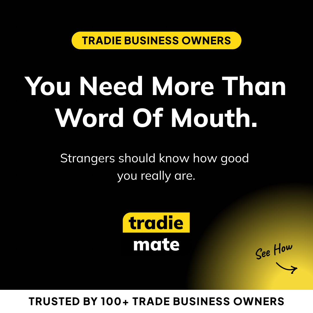 Tradiemate.au Facebook ad