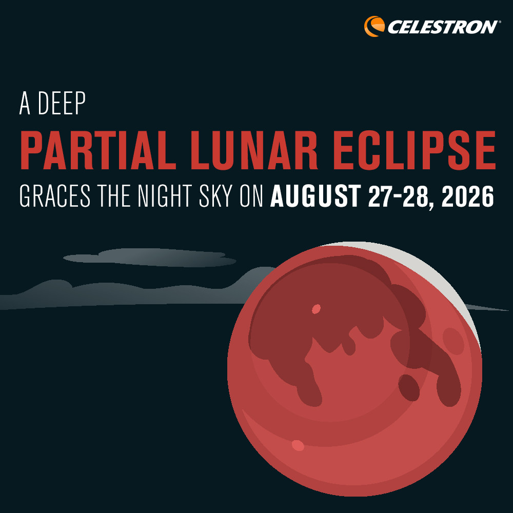 Celestron Facebook ad: A deep partial lunar eclipse is coming on…