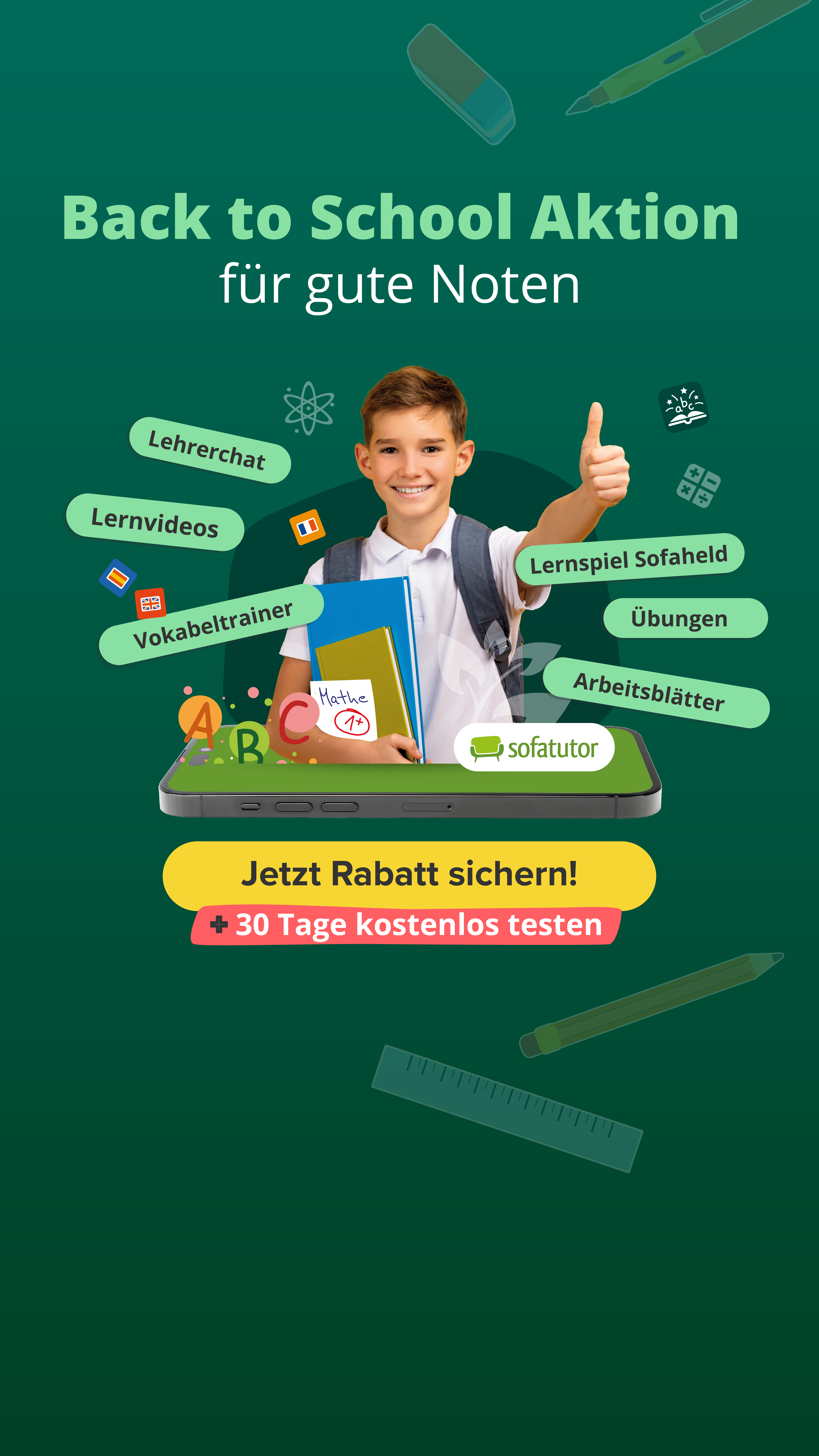 sofatutor Facebook ad