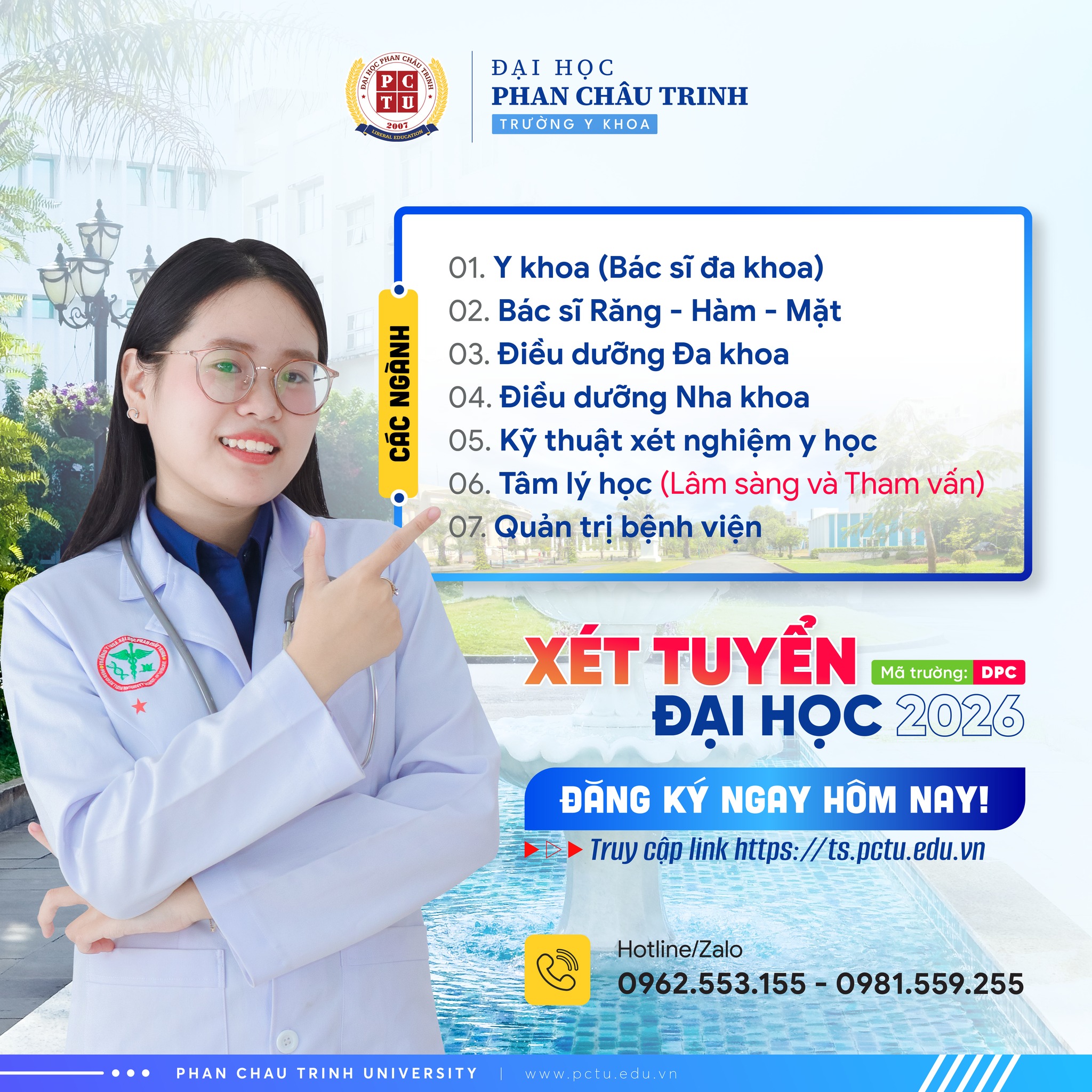 Đại học Phan Châu Trinh Facebook ad: 3 BƯỚC ĐĂNG KÝ HỒ SƠ để không…