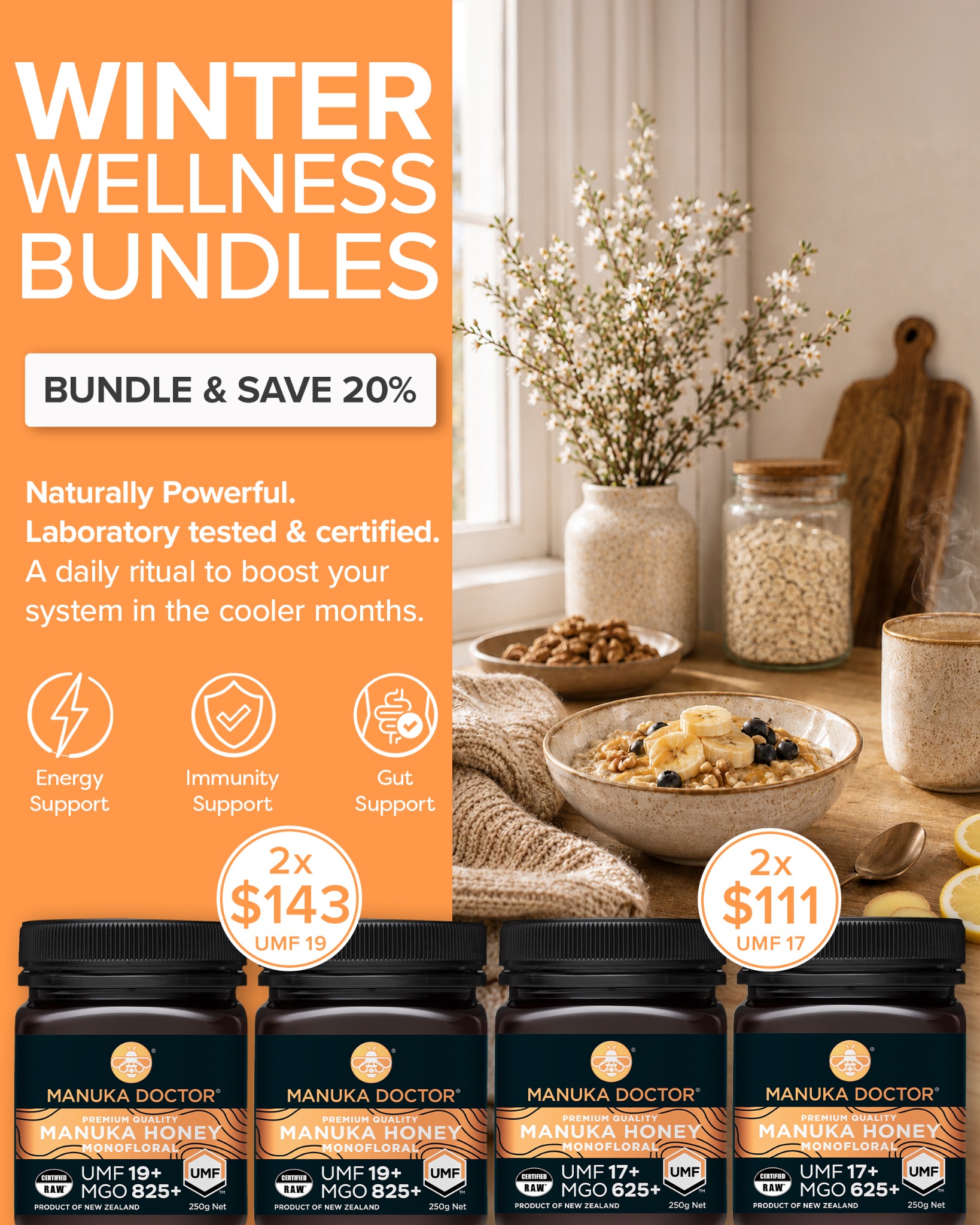 Manuka Doctor New Zealand Facebook ad