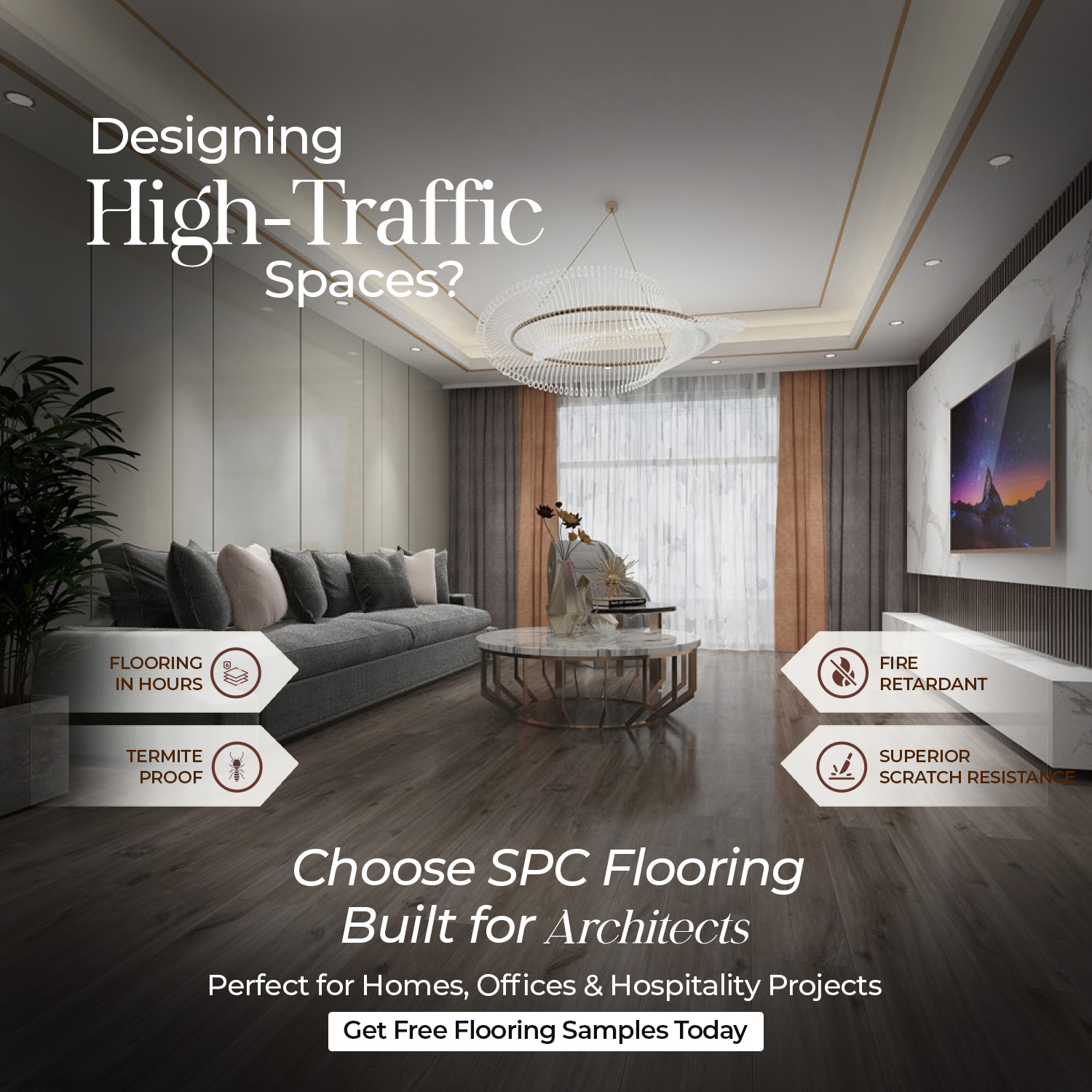Madeleine Floors Facebook ad: Chat with us