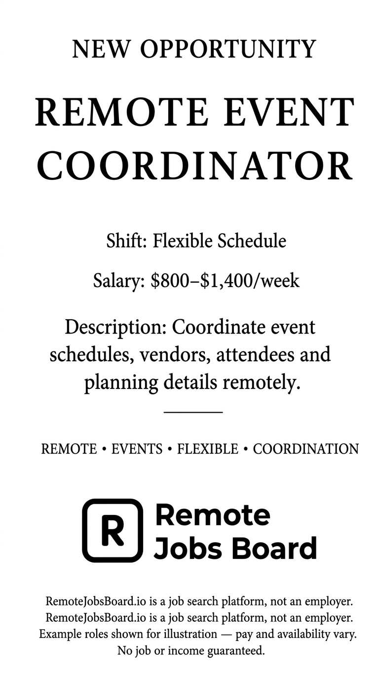 Remote Jobs Board - Work From Anywhere Facebook ad