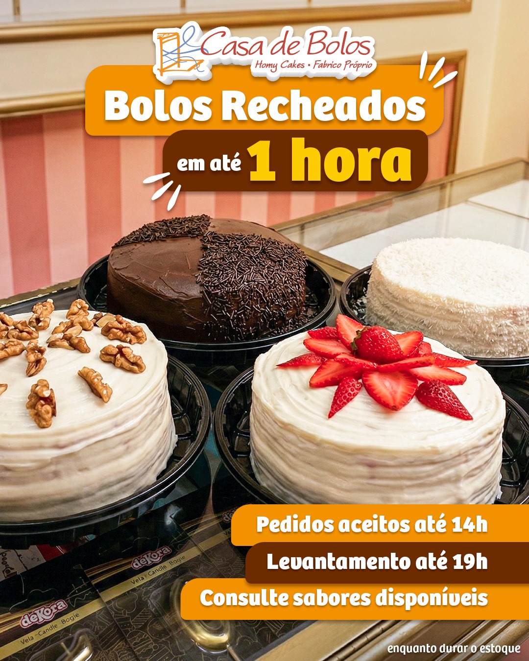 Casa de Bolos Lisboa Facebook ad: Instagram