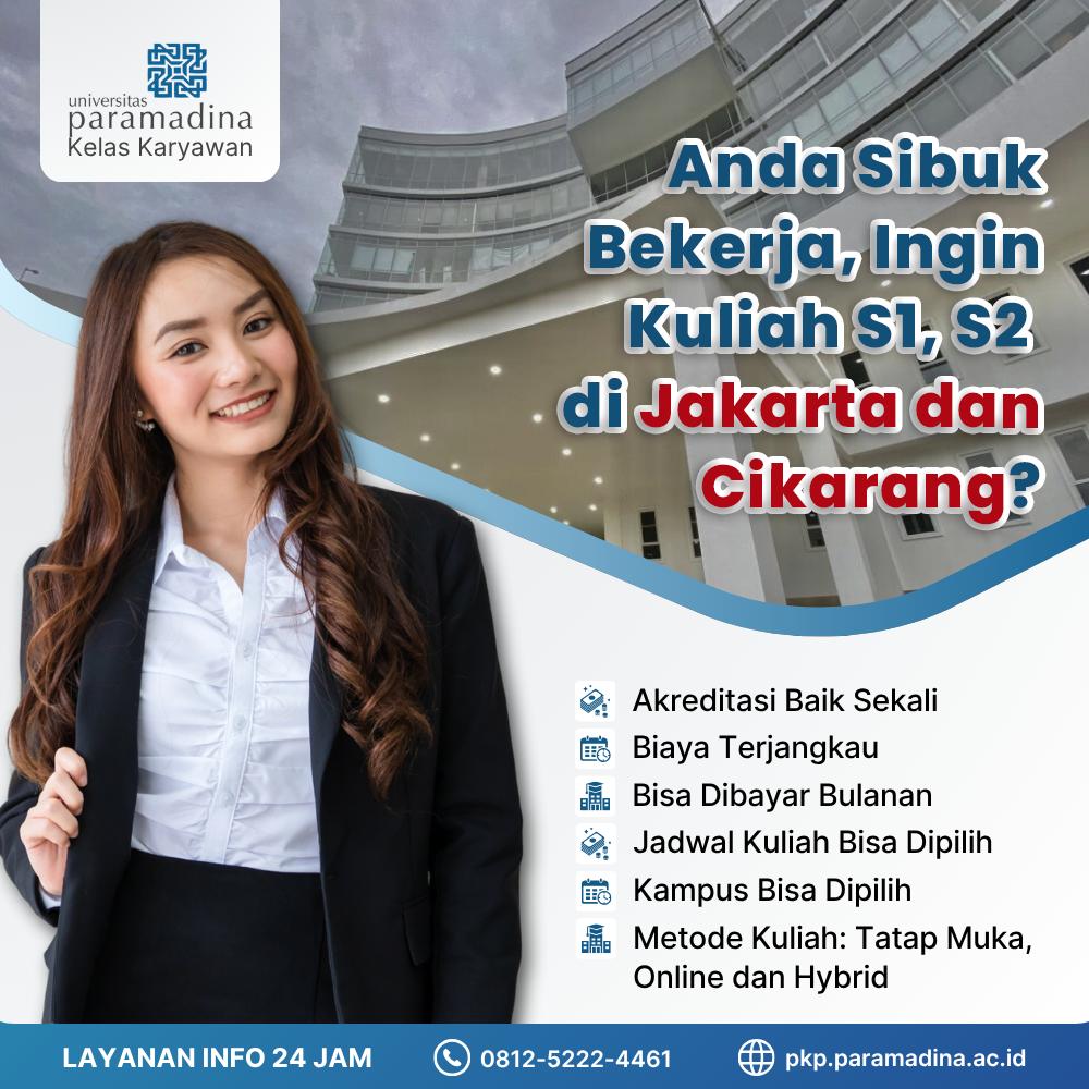 Kelas Paralel Universitas Paramadina Facebook ad