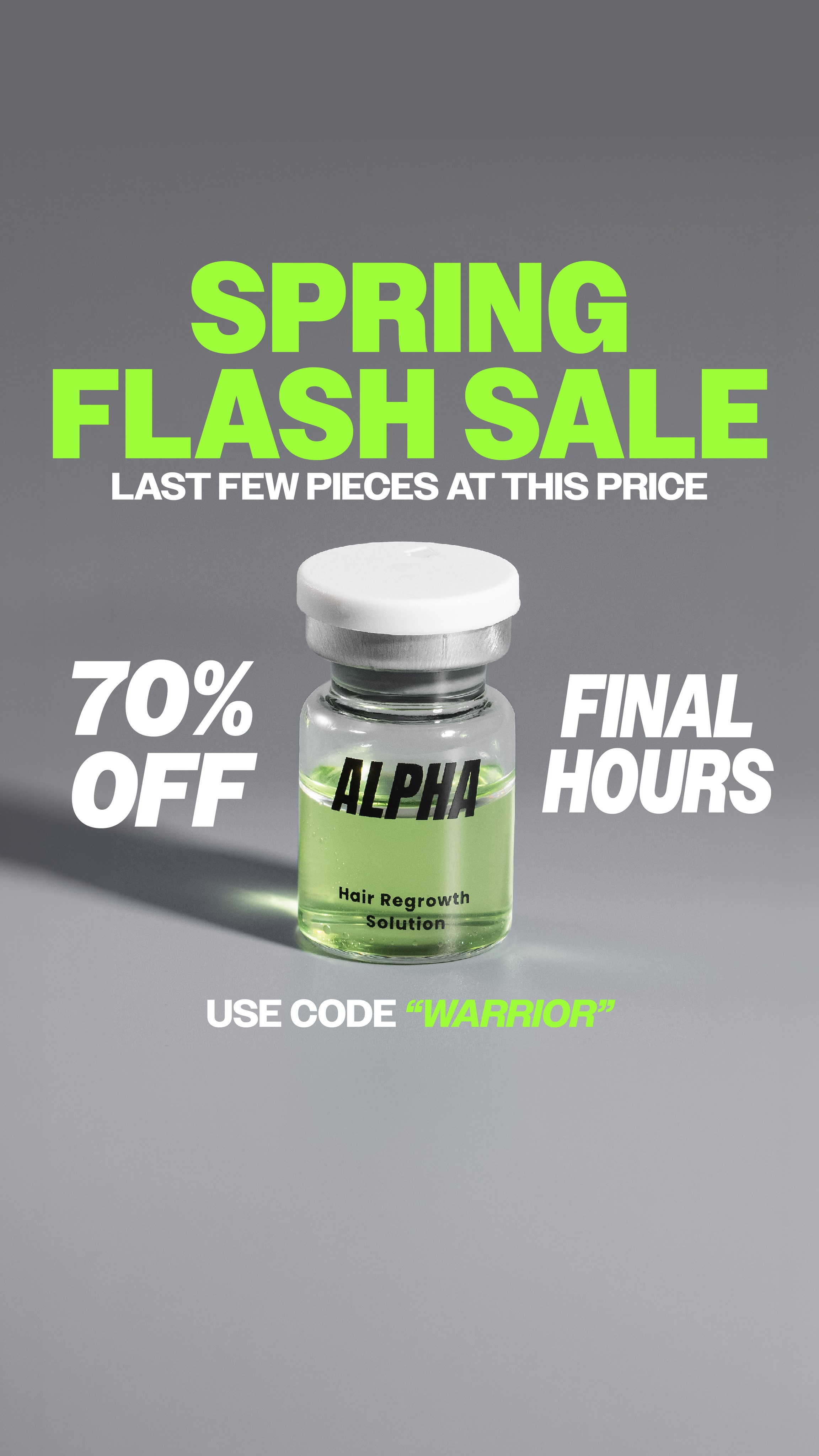 AlphaInfuse Facebook ad