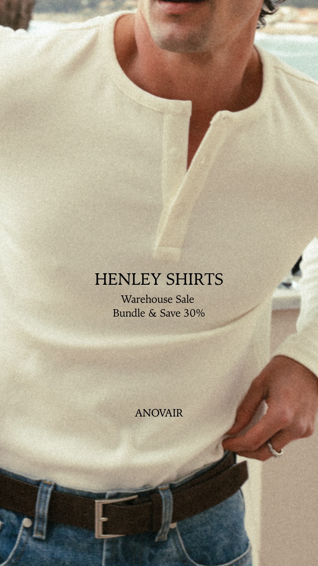 Anovair Facebook ad: Up to 50% Off
