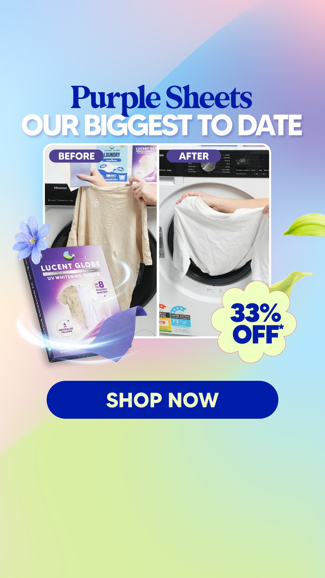 Lucent Globe Facebook ad