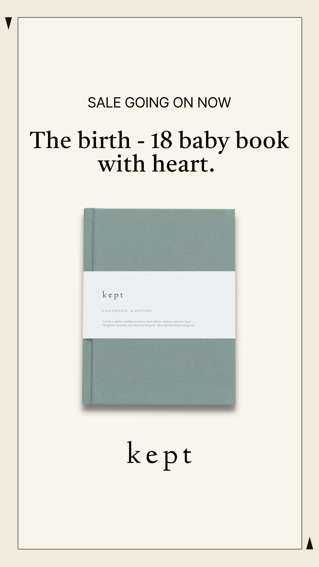 Kept Facebook ad