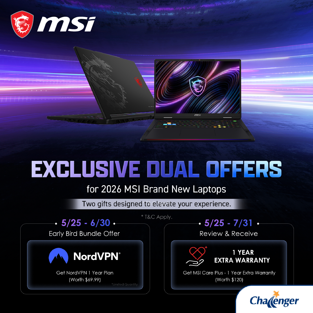 Challenger Singapore Facebook ad