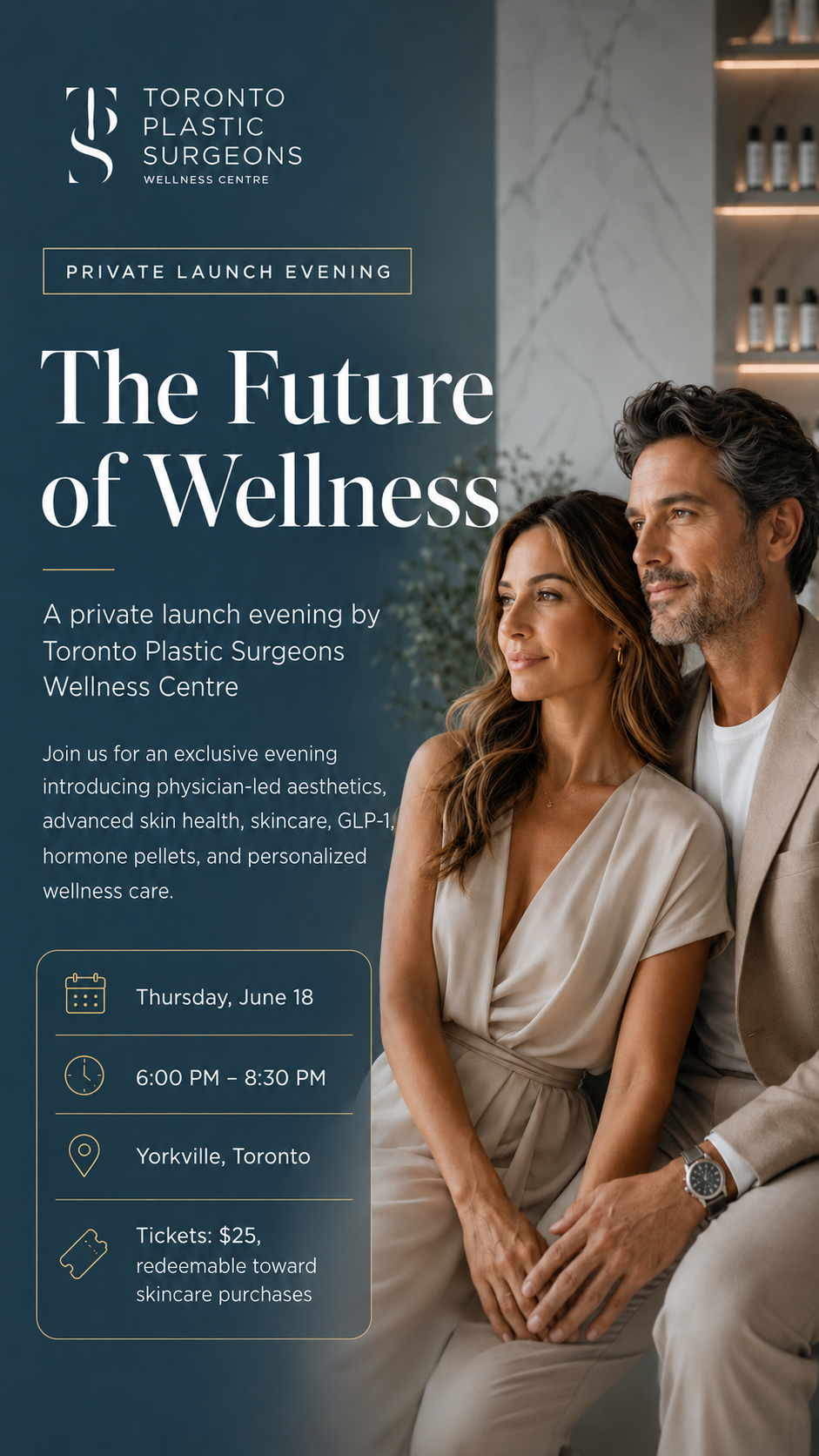 Toronto Plastic Surgeons Facebook ad from Jun 3, 2026