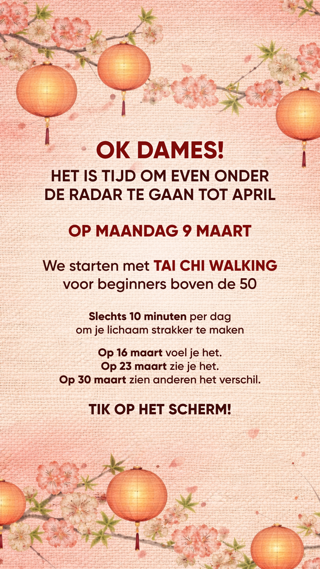 Ava Fitness Facebook ad: 15 minuten is voldoende