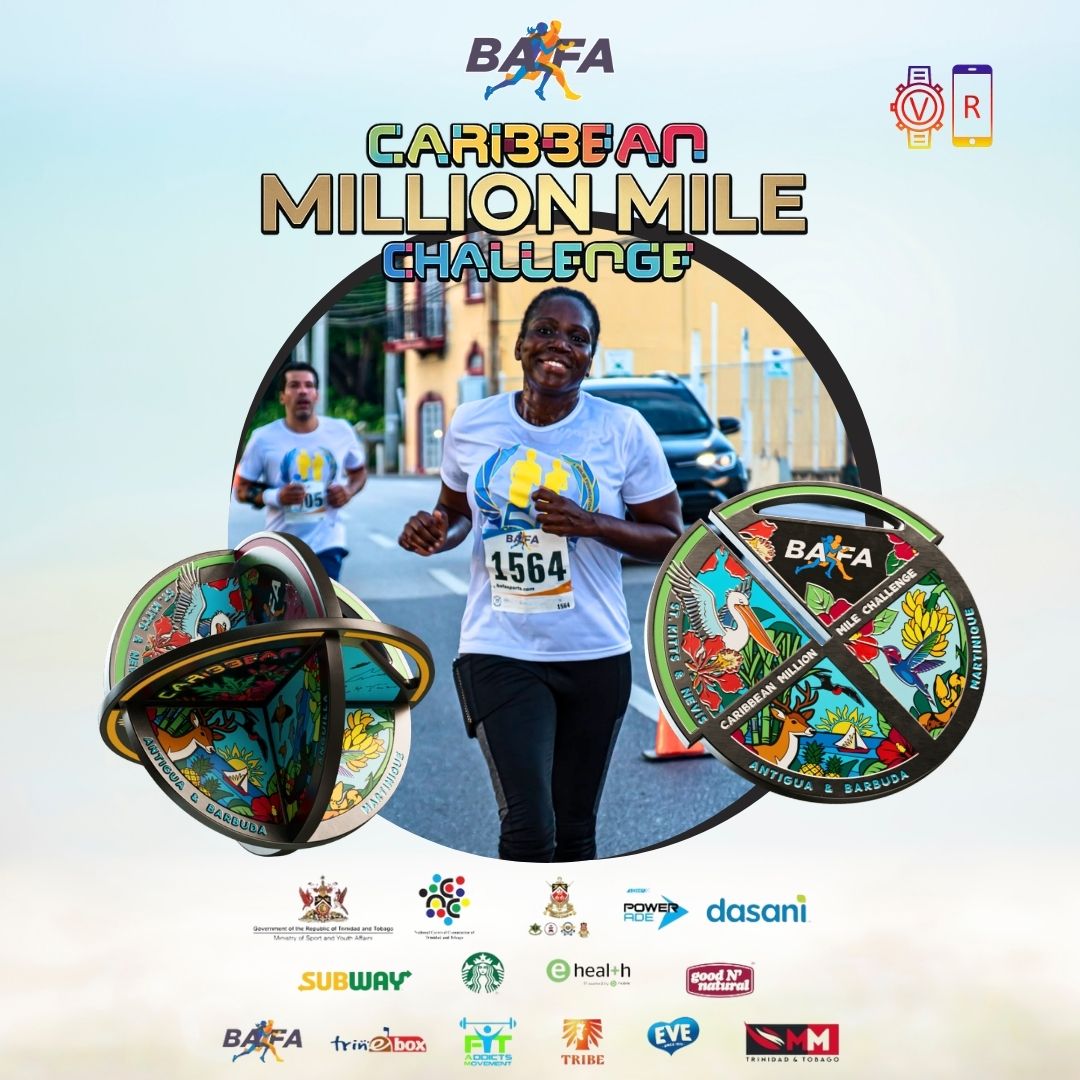 Bafasports Facebook ad: Caribbean Million Mile Challenge 2026, Part 1