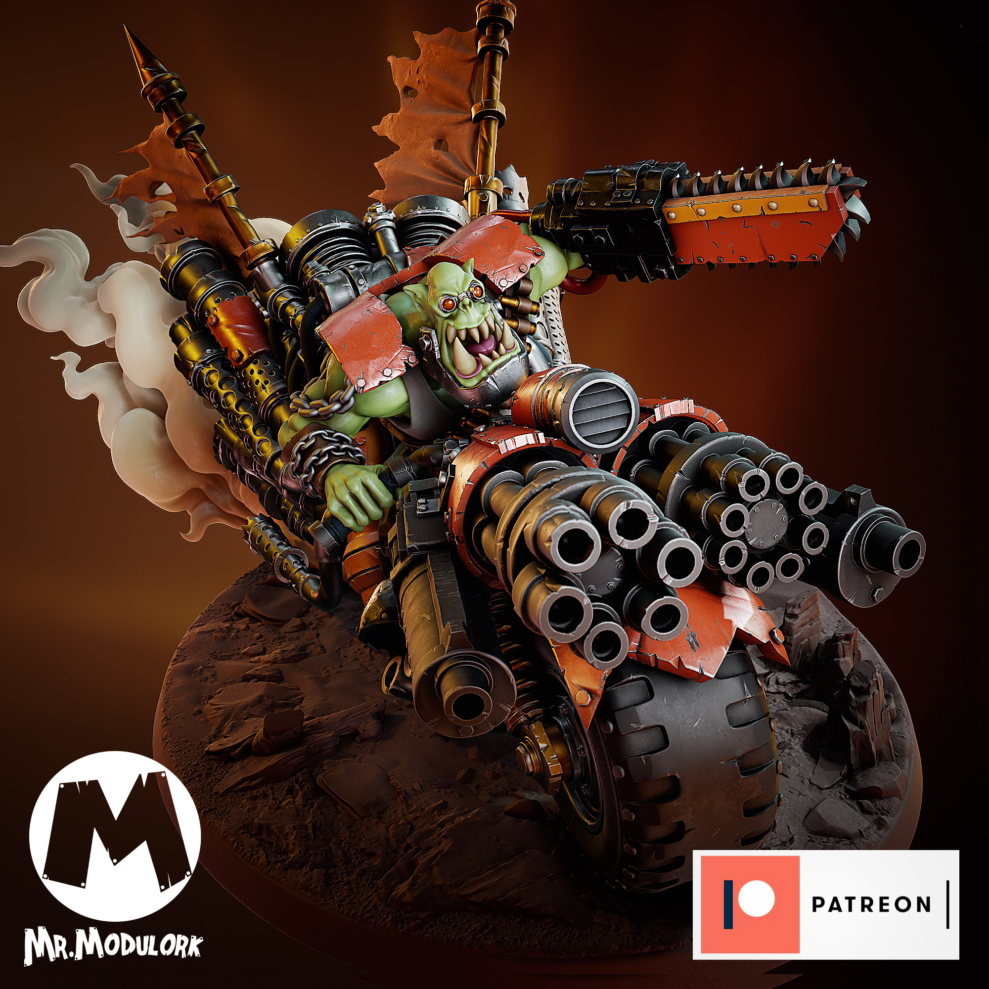 MrModulork Facebook ad: JUNE RELEASE 1/5 - MEGA BOSS BIKA
