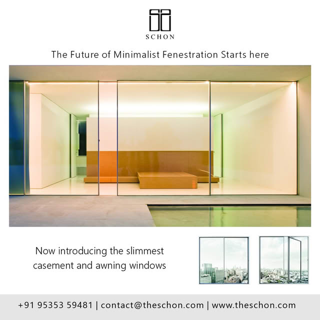 Schon Doorways Facebook ad: German Engineered Aluminium Doors & Windows