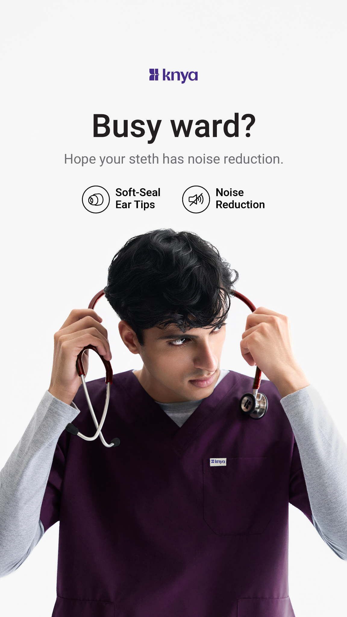Knya Facebook ad: Hear What Matters