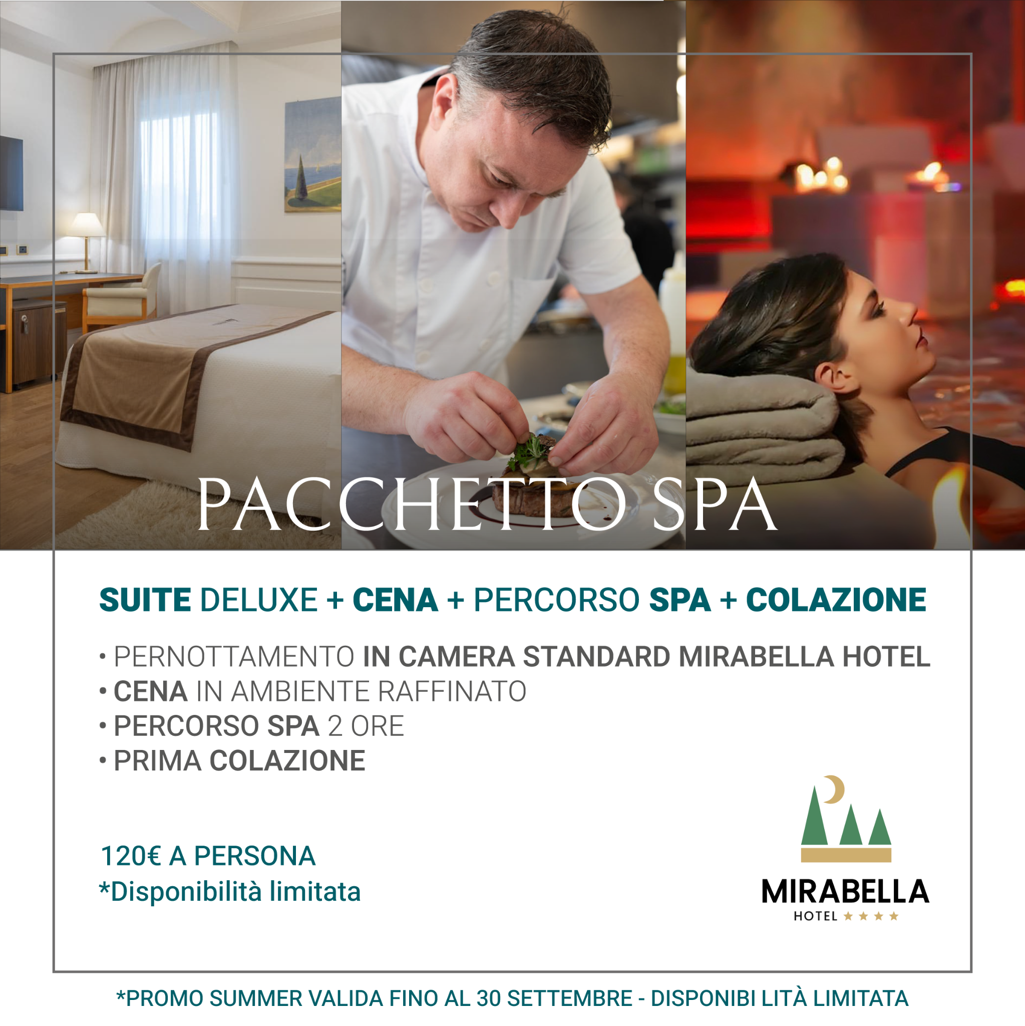 Ristorante Hotel Mirabella Facebook ad: Prenota ora