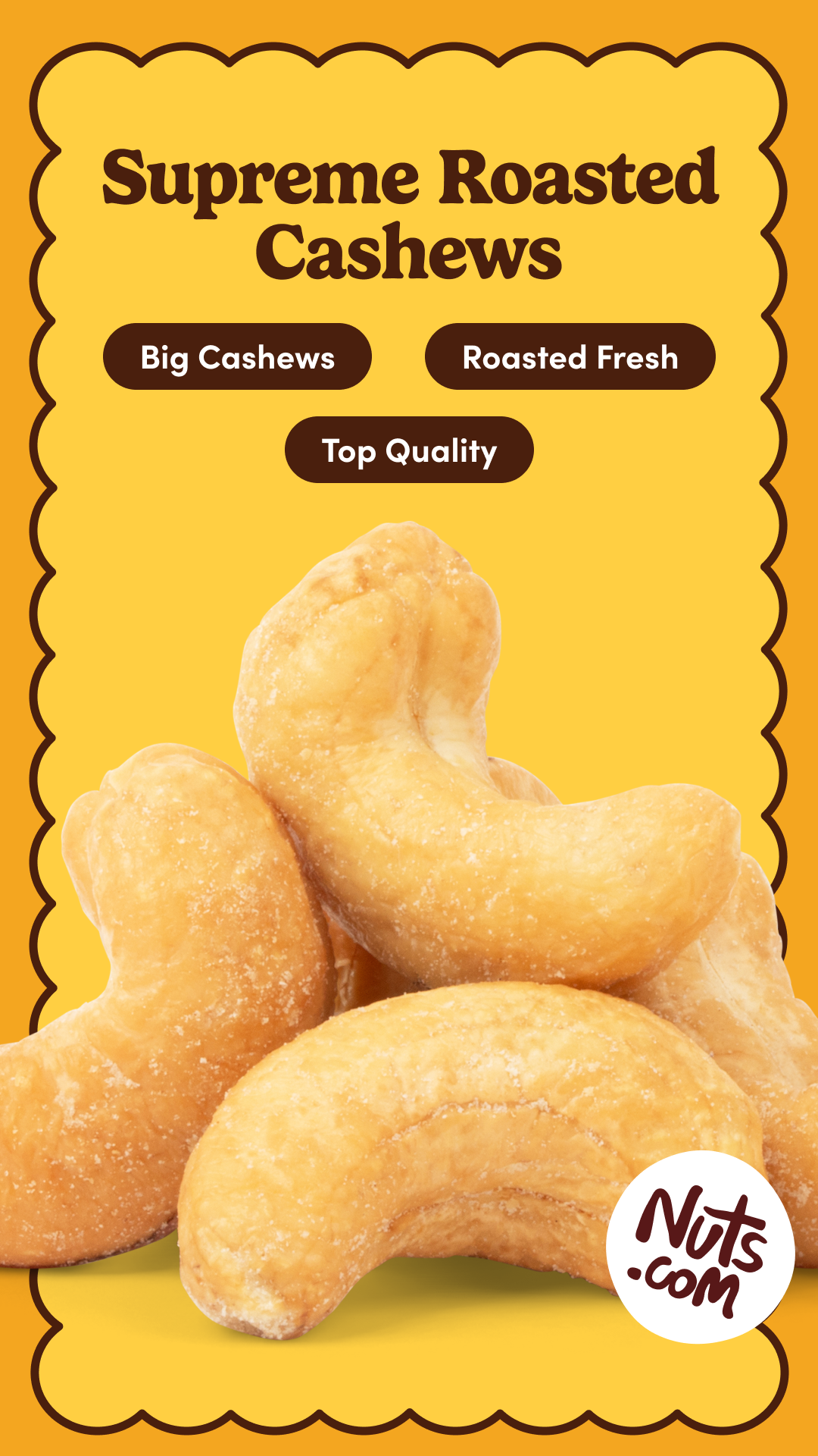 Nuts.com Facebook ad