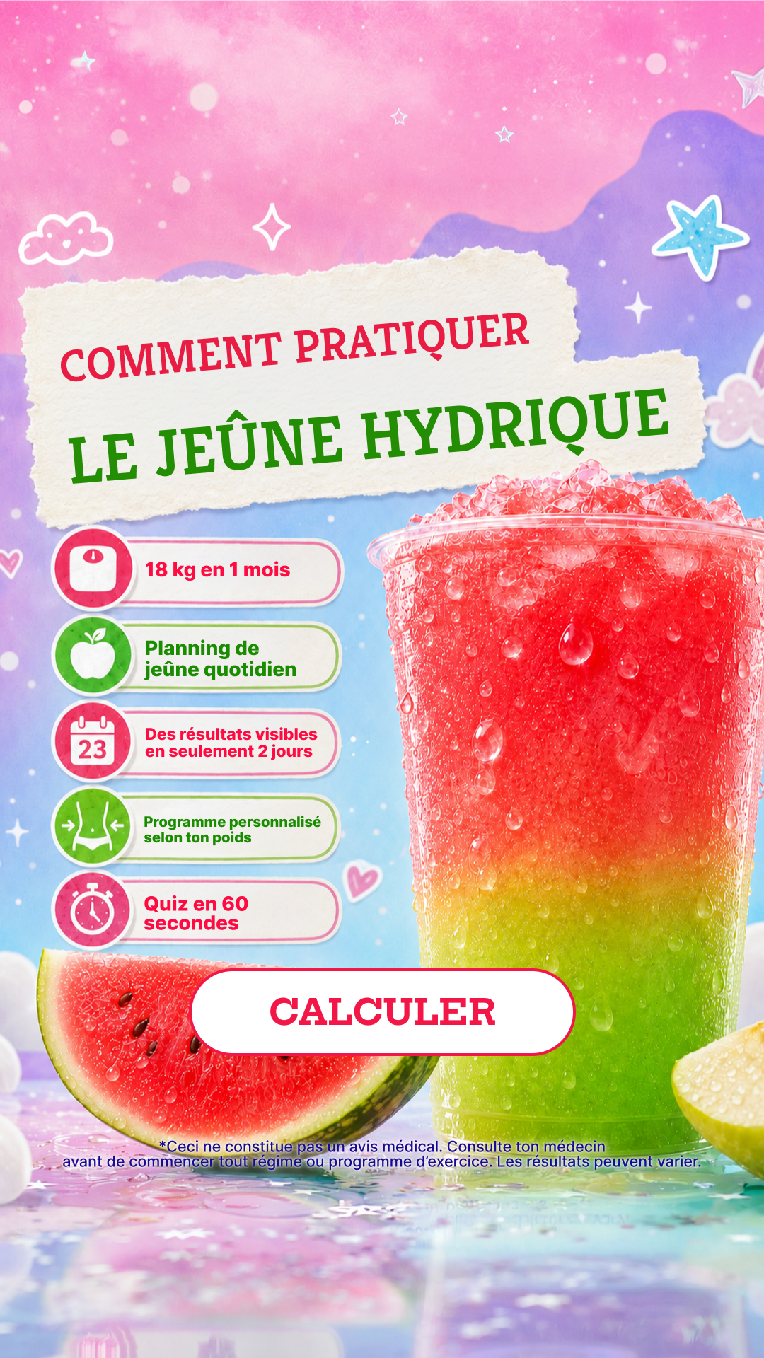 Simple Fasting App Facebook ad