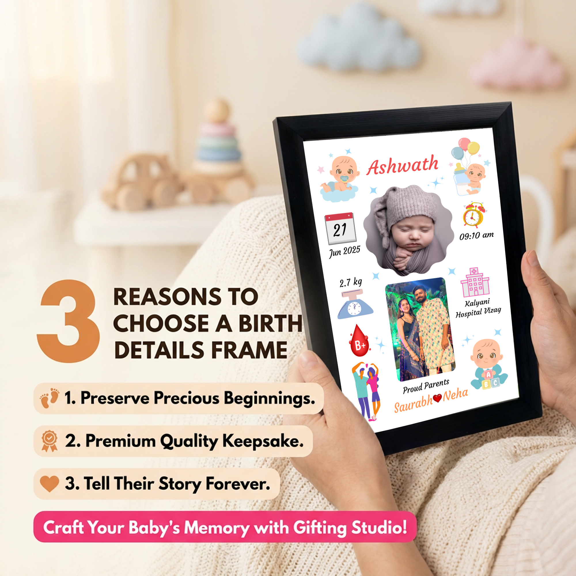 Gifting Studio Facebook ad