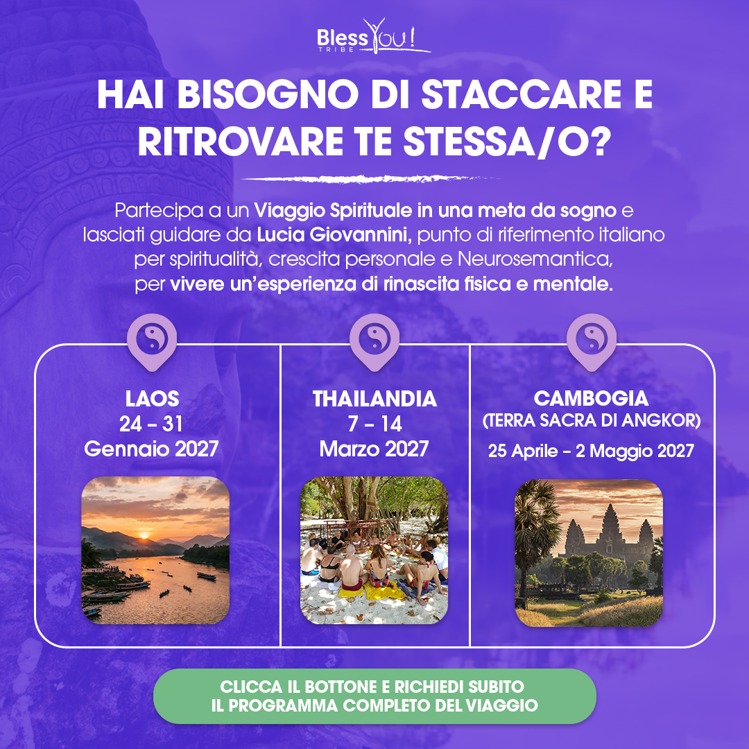 Lucia Giovannini Facebook ad: Viaggi Spirituali in Asia