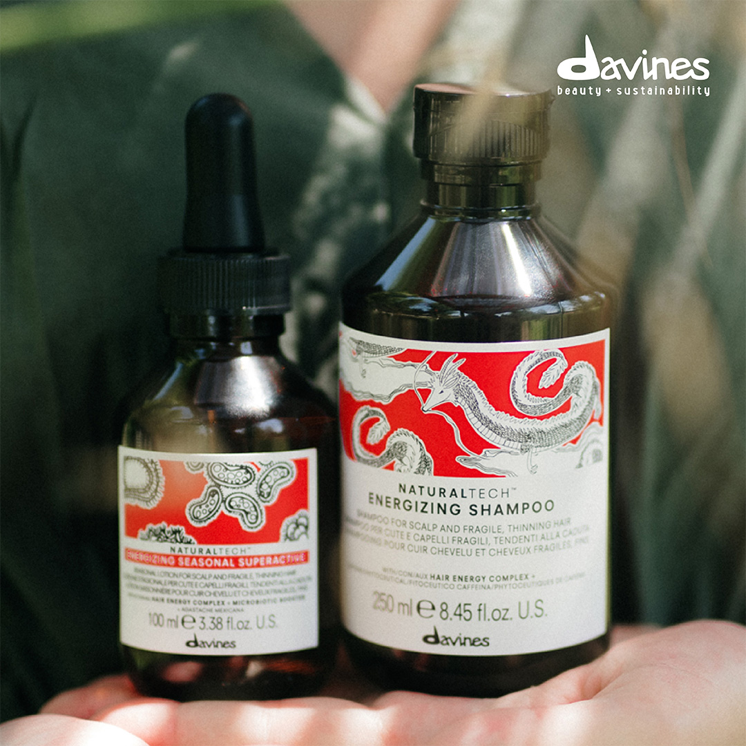 Davines Facebook ad