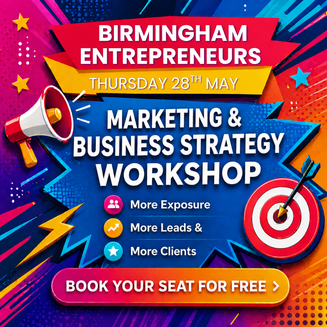 Nick James Facebook ad: Free 1-Day Marketing Accelerator