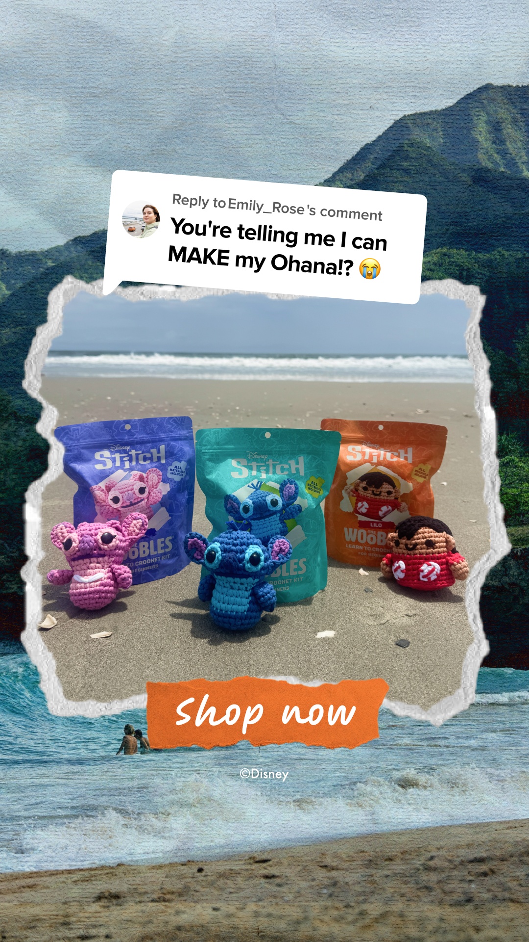 The Woobles Facebook ad