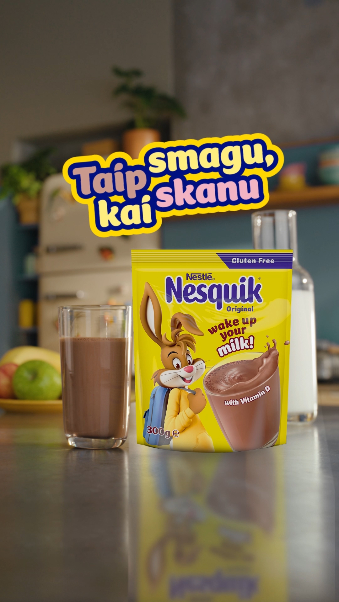 Nesquik Studios Lietuva Facebook ad: NESQUIK - smagu, kai skanu