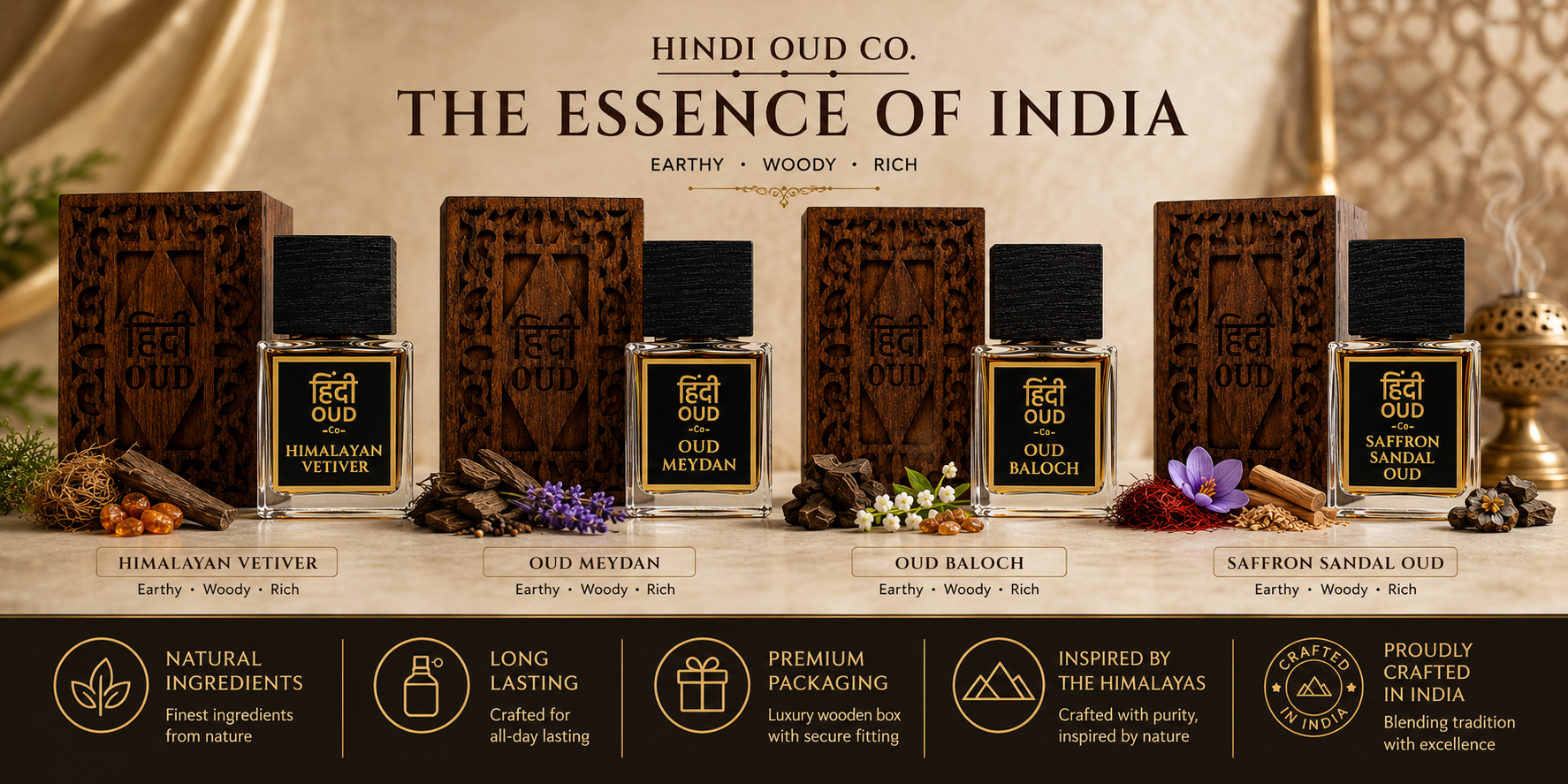 Perfumery India Facebook ad: Tired of smelling like everyone else in the…