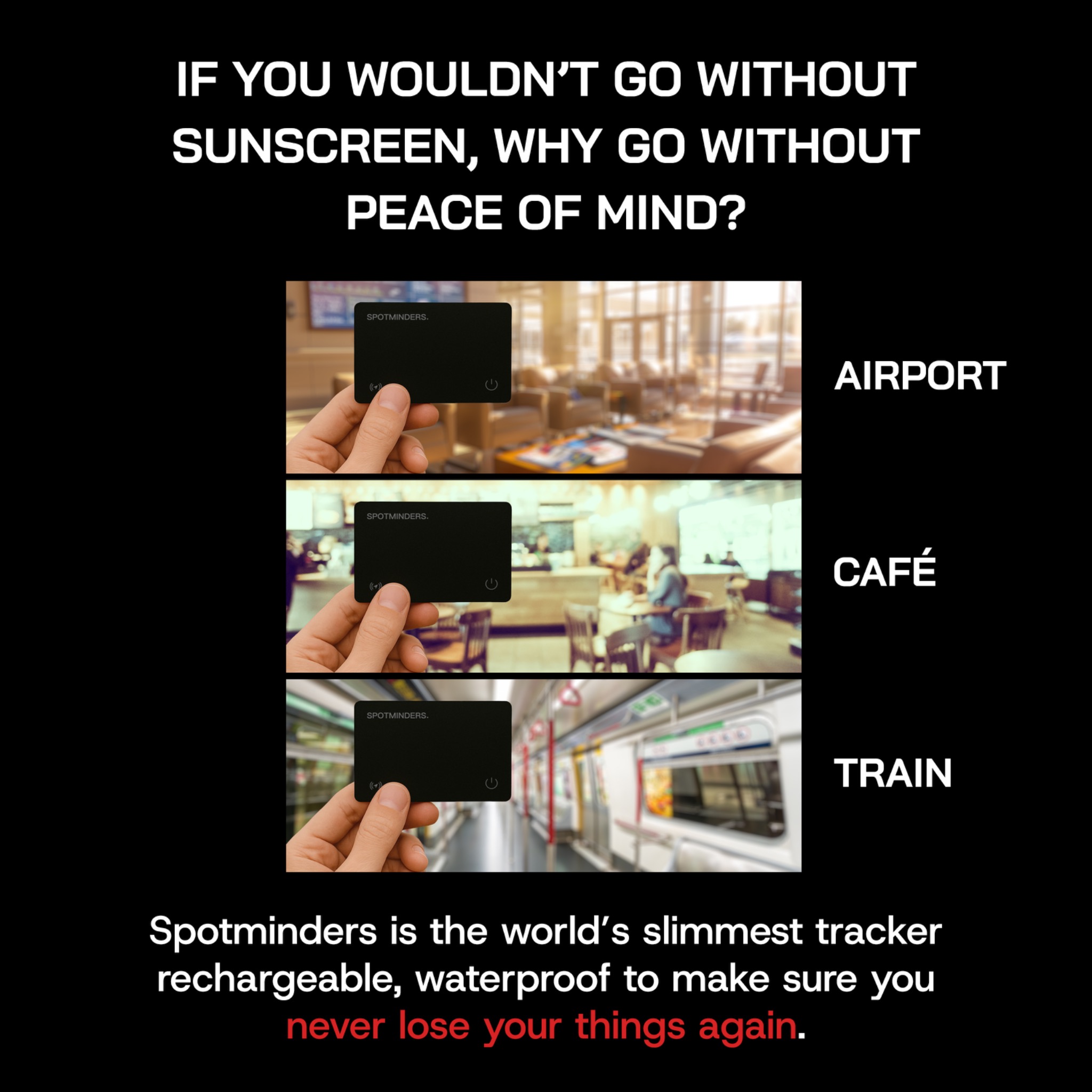 Spotminders Facebook ad